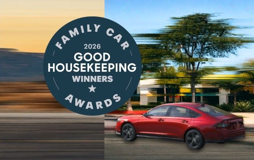 La Honda Accord nommée « Meilleure berline familiale » par Good Housekeeping dans le cadre des prix des meilleures voitures familiales 2026