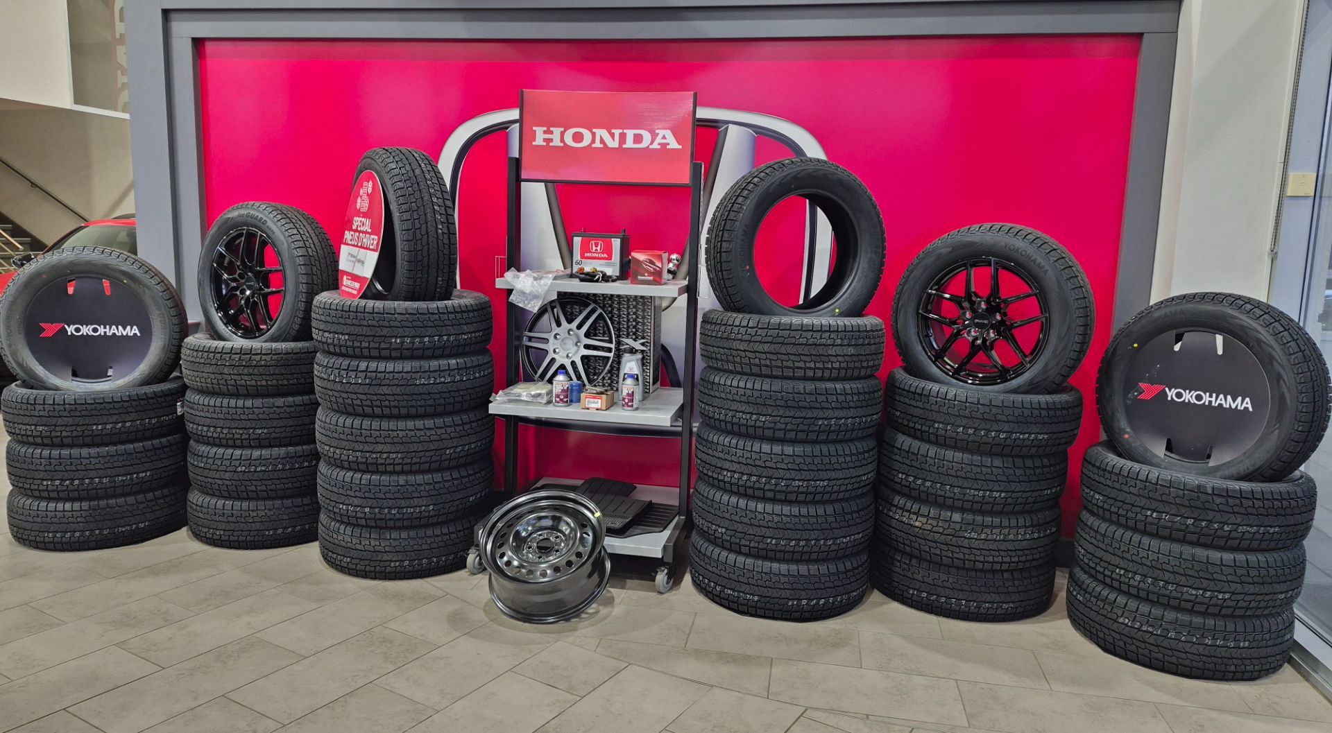 Comment magasiner ses pneus d’hiver chez BGP Honda à Saint-Georges de Beauce ?