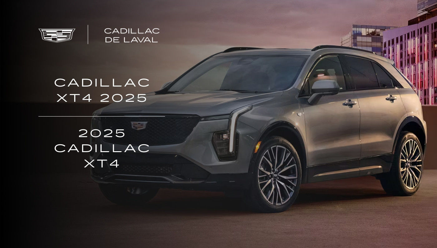 Cadillac XT4 2025 prix et fiche technique