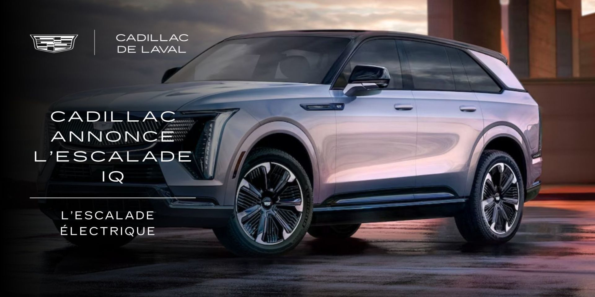 Cadillac reveals the Escalade IQ: an electric Escalade