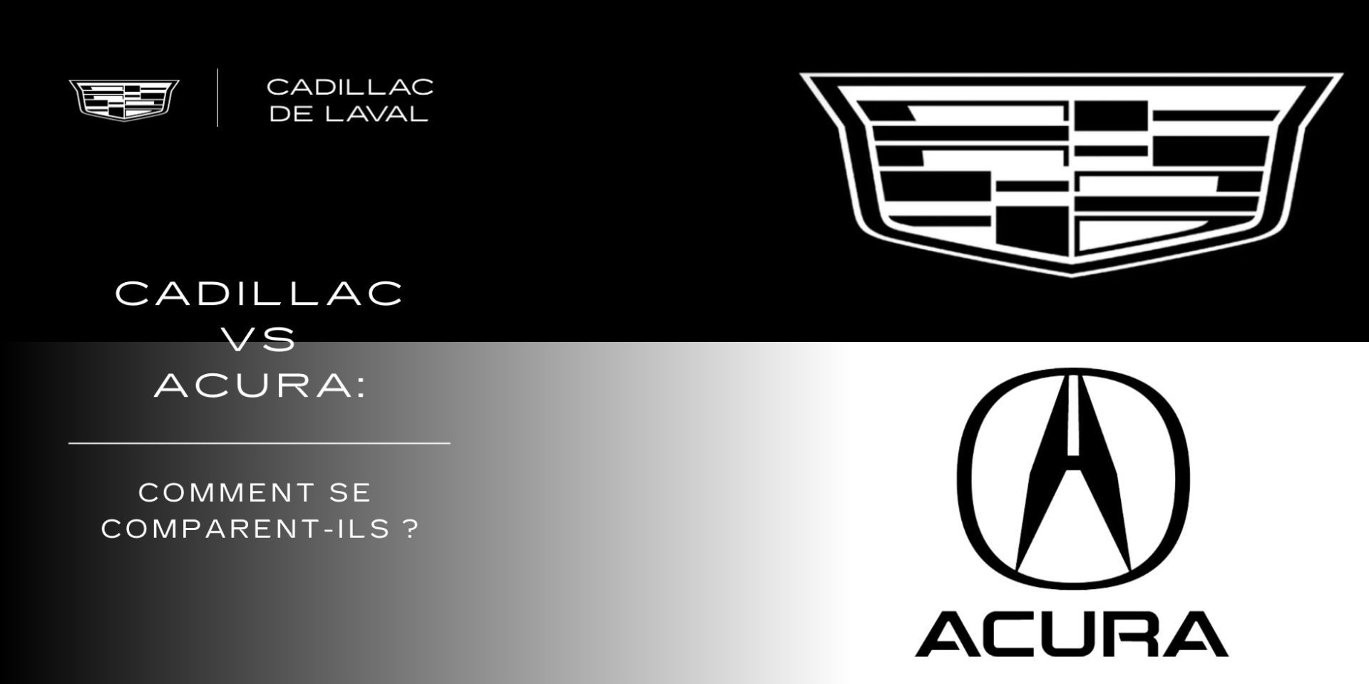 Cadillac vs Acura : comment se comparent-ils ?