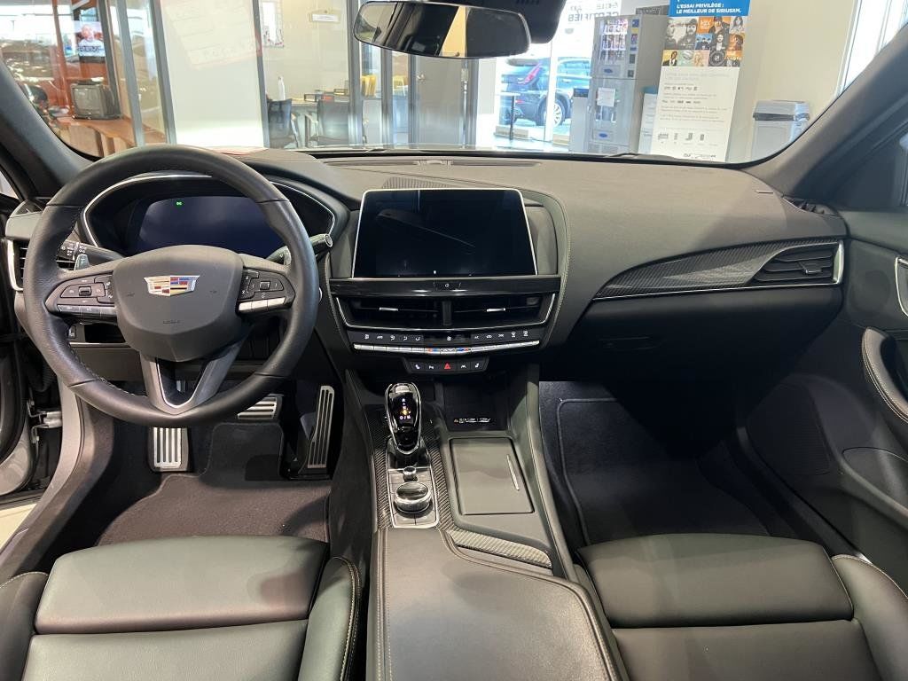 Nice view of the dashboard of a used Cadillac CT5.