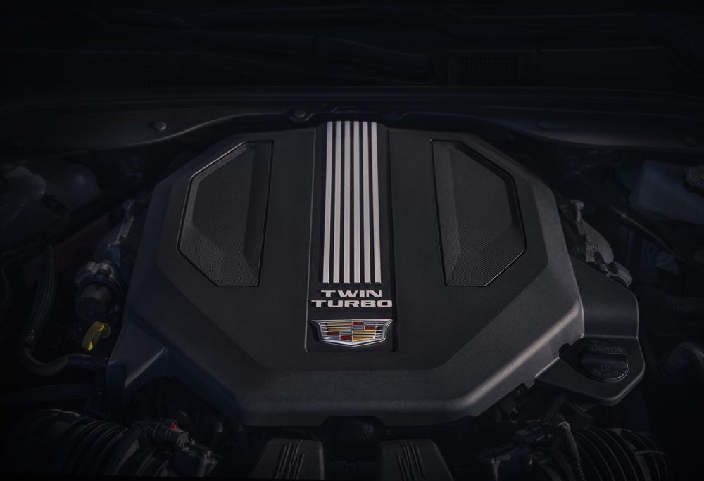 2025 Cadillac CT5-V V6 engine.