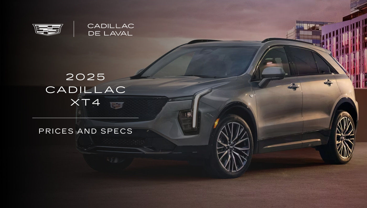 2025 Cadillac XT4: Price and Technical Specs of the Subcompact