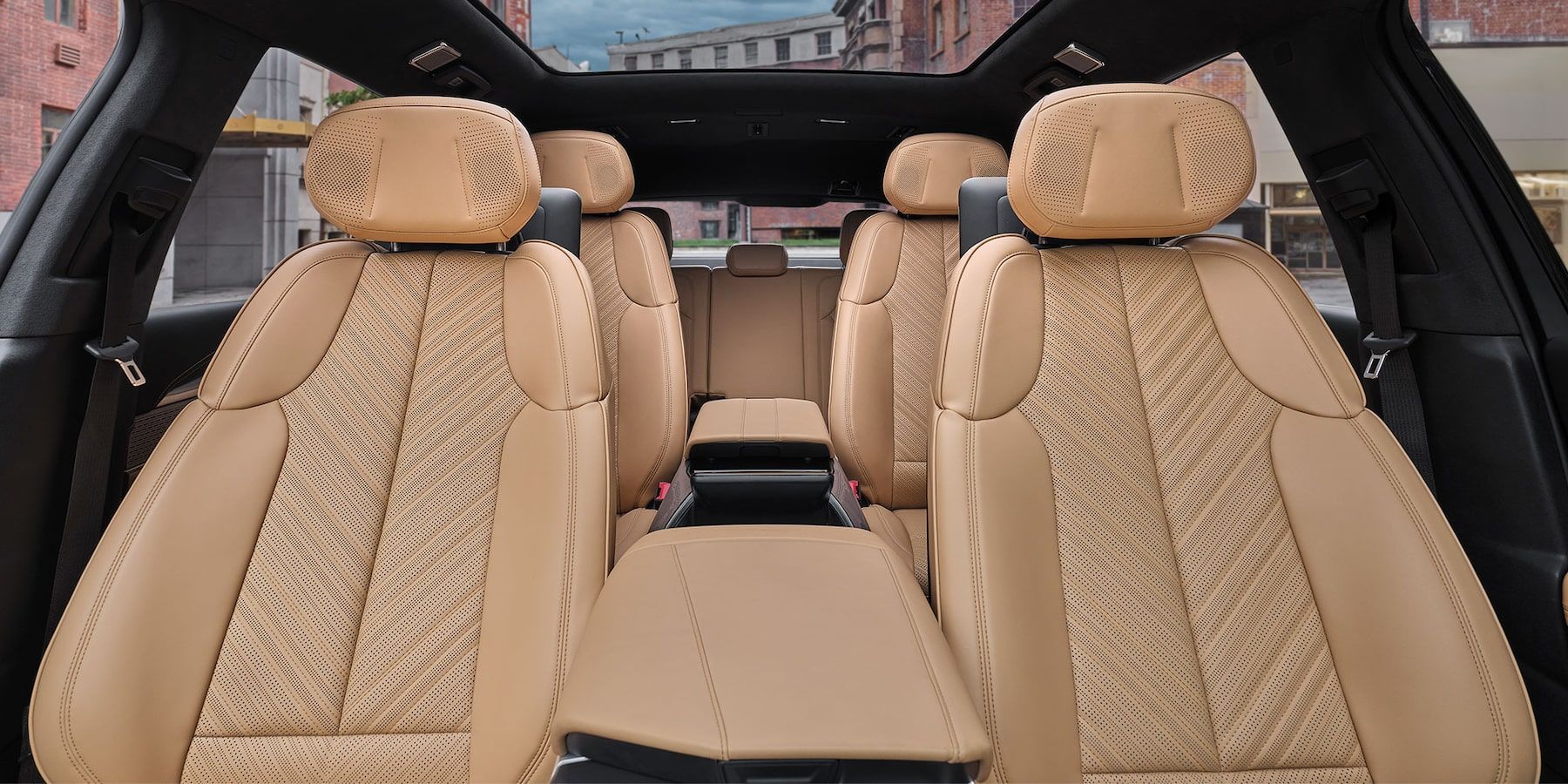 The seats of the 2025 Cadillac Escalade IQ.