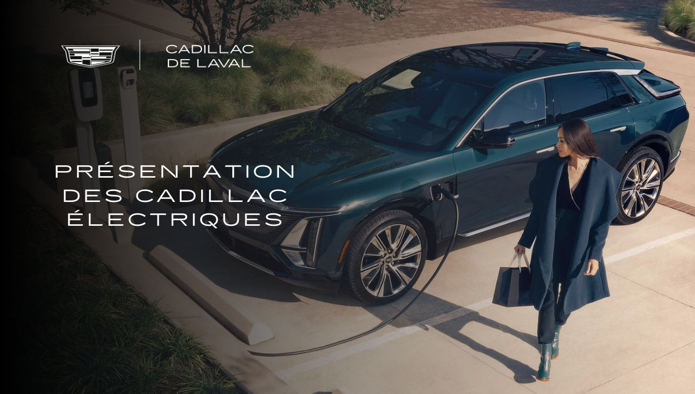 Présentation des Cadillac électriques.