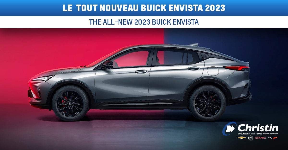 Le Buick Envista 2023, le tout nouveau véhicule multisegment Buick