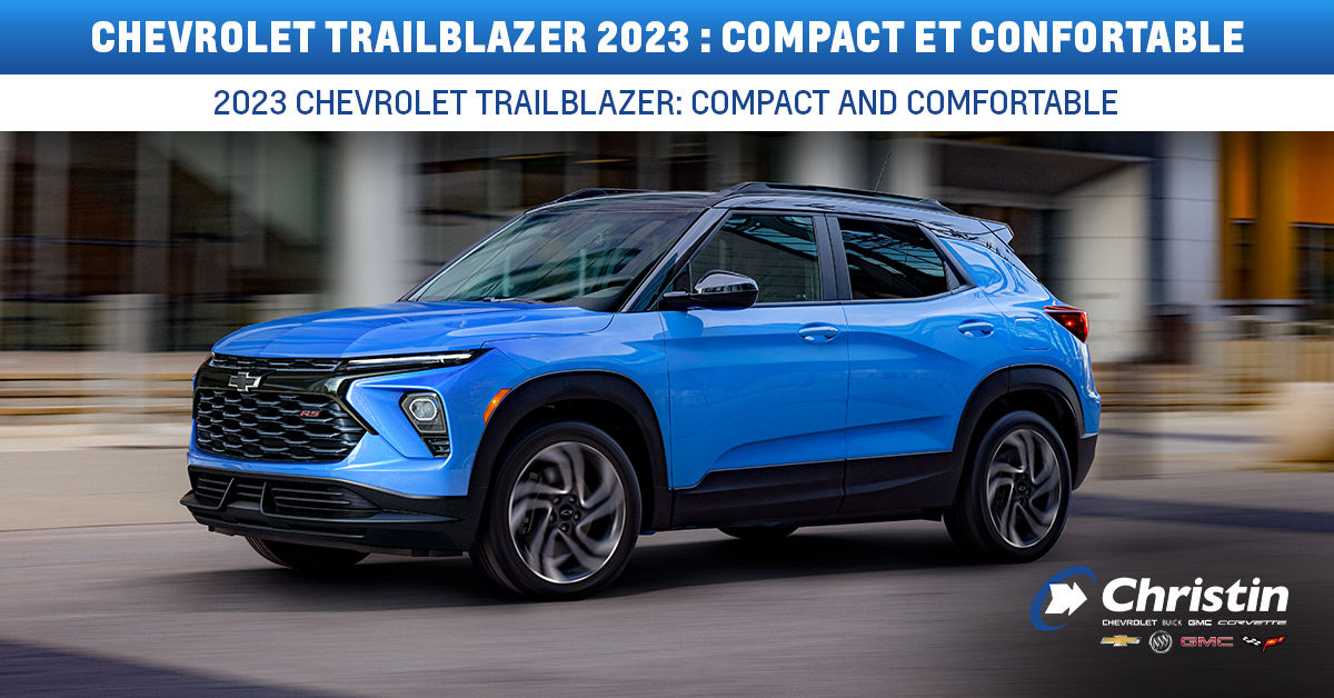 Chevrolet Trailblazer 2023 : compact et confortable