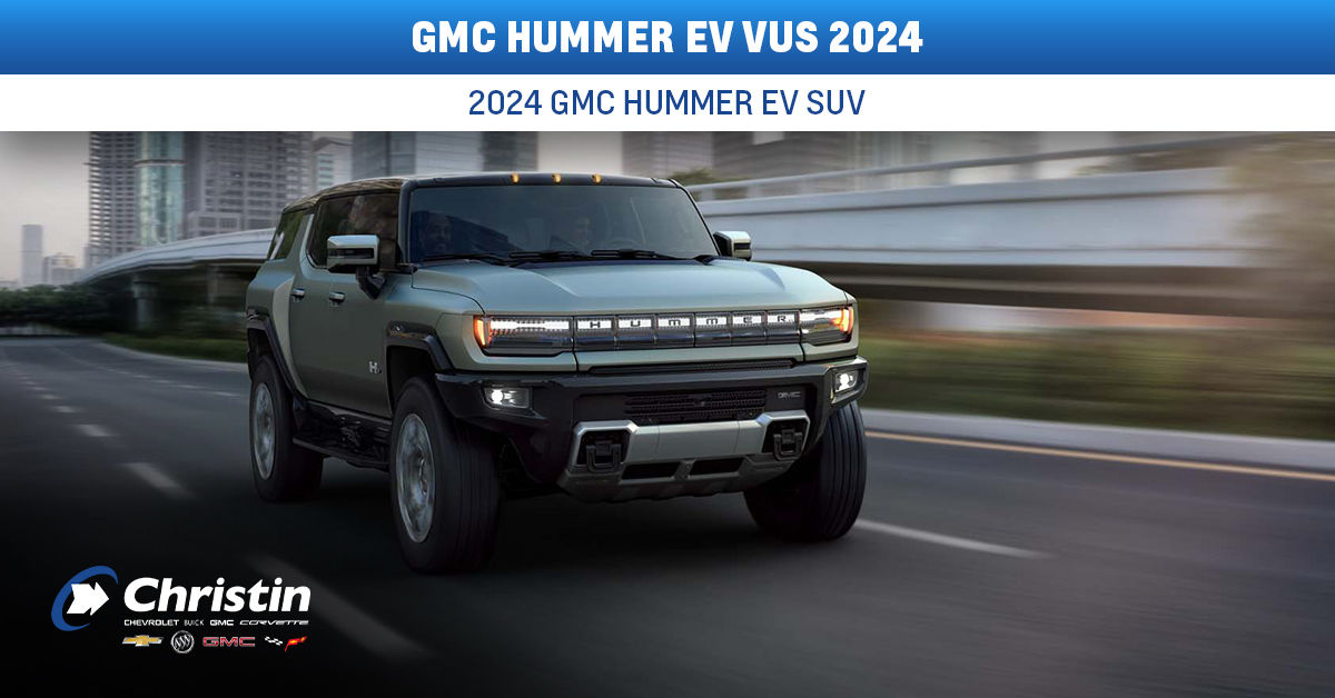 Découvrez le GMC Hummer EV 2024 chez Christin Automobile