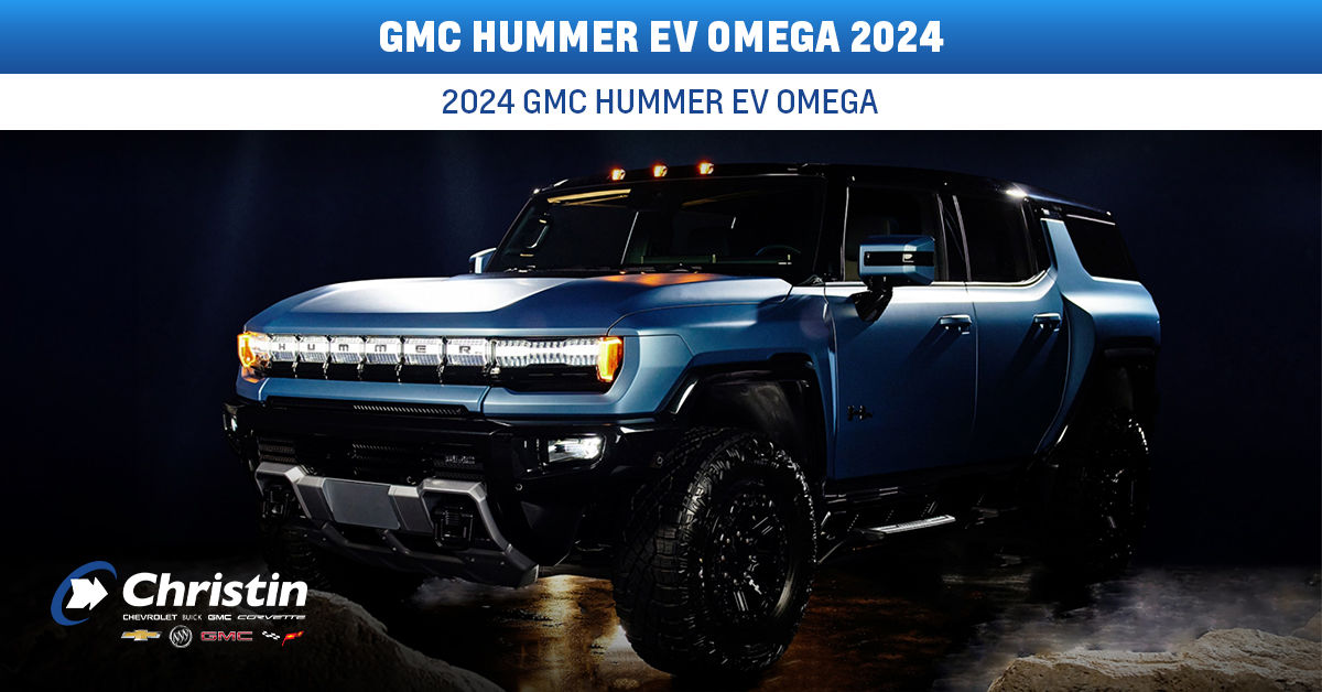 Discover the new special Edition 2024 GMC HUMMER EV Omega at Christin Automobiles