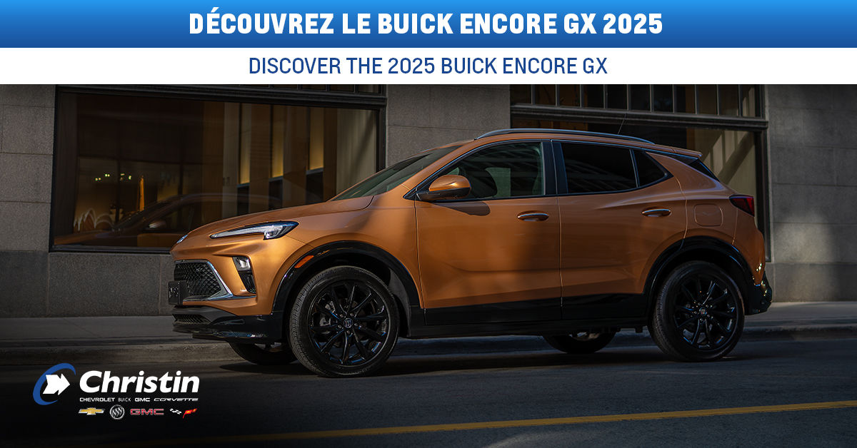 Découvrez le Buick Encore GX 2025 : Élégance et innovation à Montréal