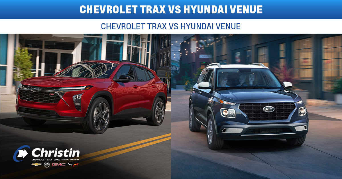 Comparatif entre le Chevrolet Trax et le Hyundai Venue : Pourquoi le Chevrolet Trax se démarque