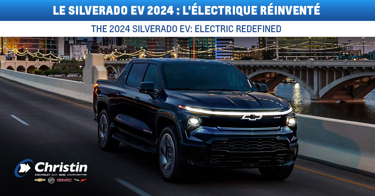 Le Silverado EV 2024 : L'électrique réinventé chez Christin Automobile