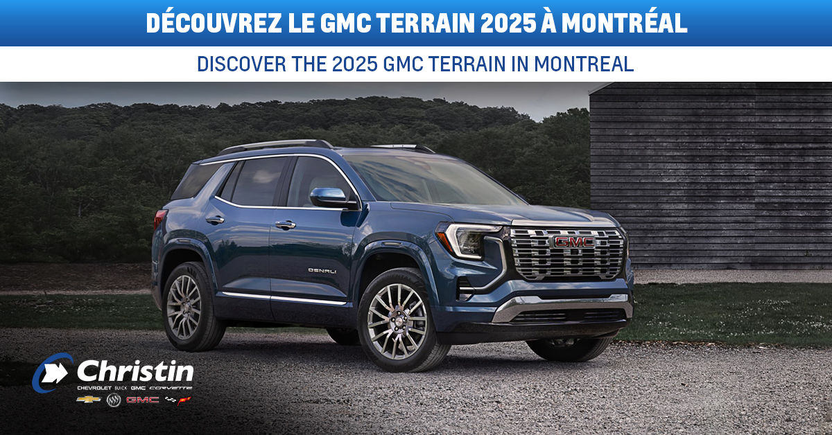 Discover the 2025 GMC Terrain: A new generation of compact SUVs