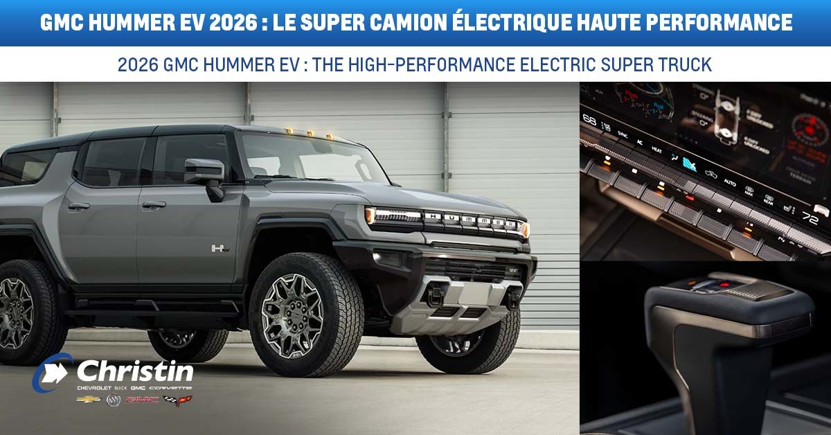 2026 GMC HUMMER EV: the even more powerful electric supertruck