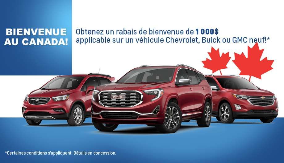NEW TO CANADA? RECEIVE YOUR WELCOME REBATE!