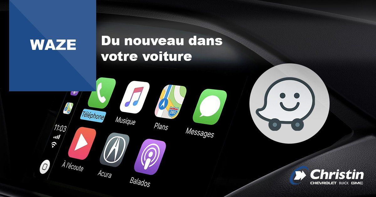 Du nouveau dans votre voiture : l'application Waze