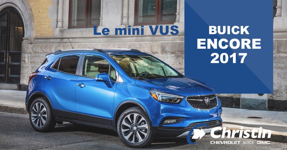 Mini VUS Buick Encore 2017
