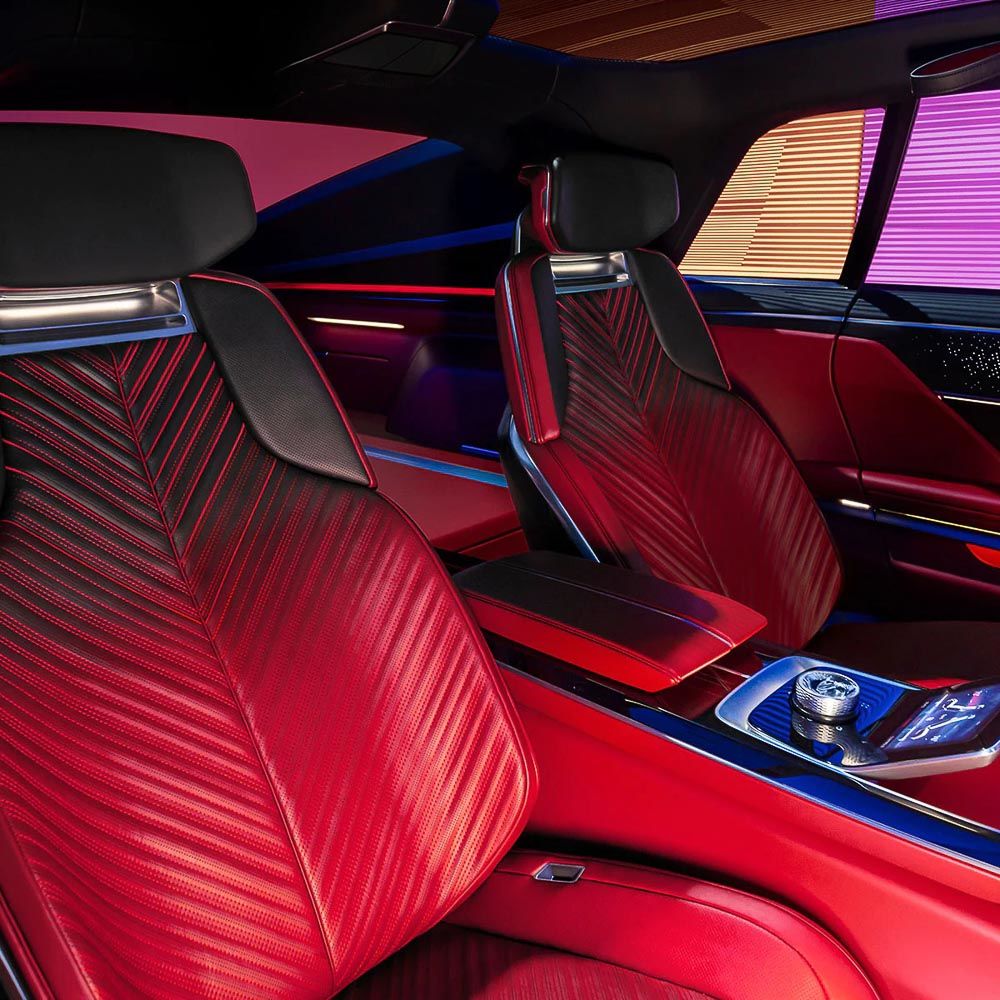 Front interior of the Cadillac Celestiq 2024