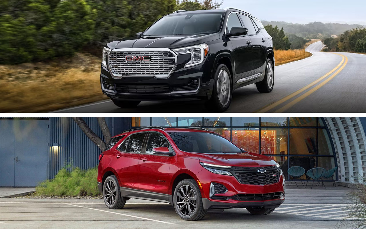 GMC Terrain vs Chevrolet Equinox 2024 différence et specs Vi