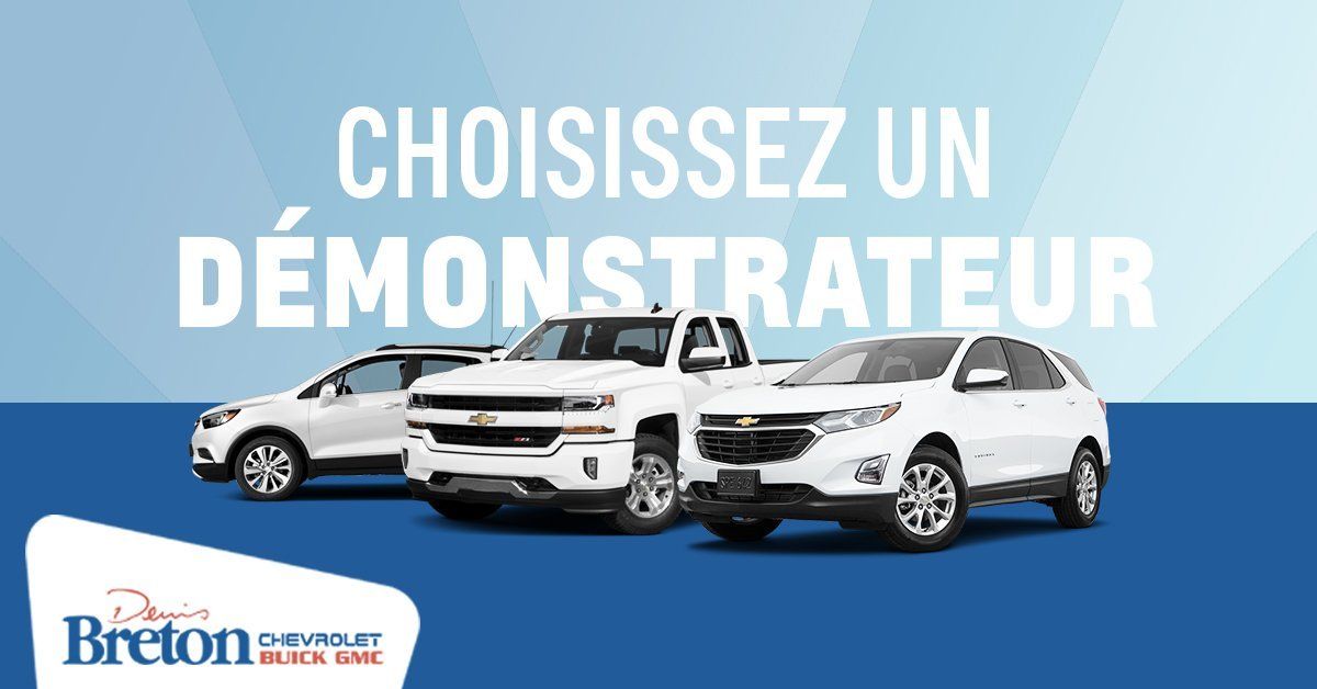 Seize the Opportunity, And Choose a Demo Vehicle!