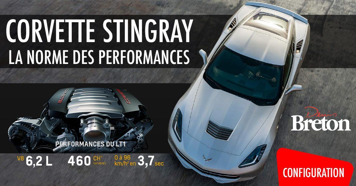StEustache Chevrolet La Corvette Stingray 2017 l’ingénierie de
