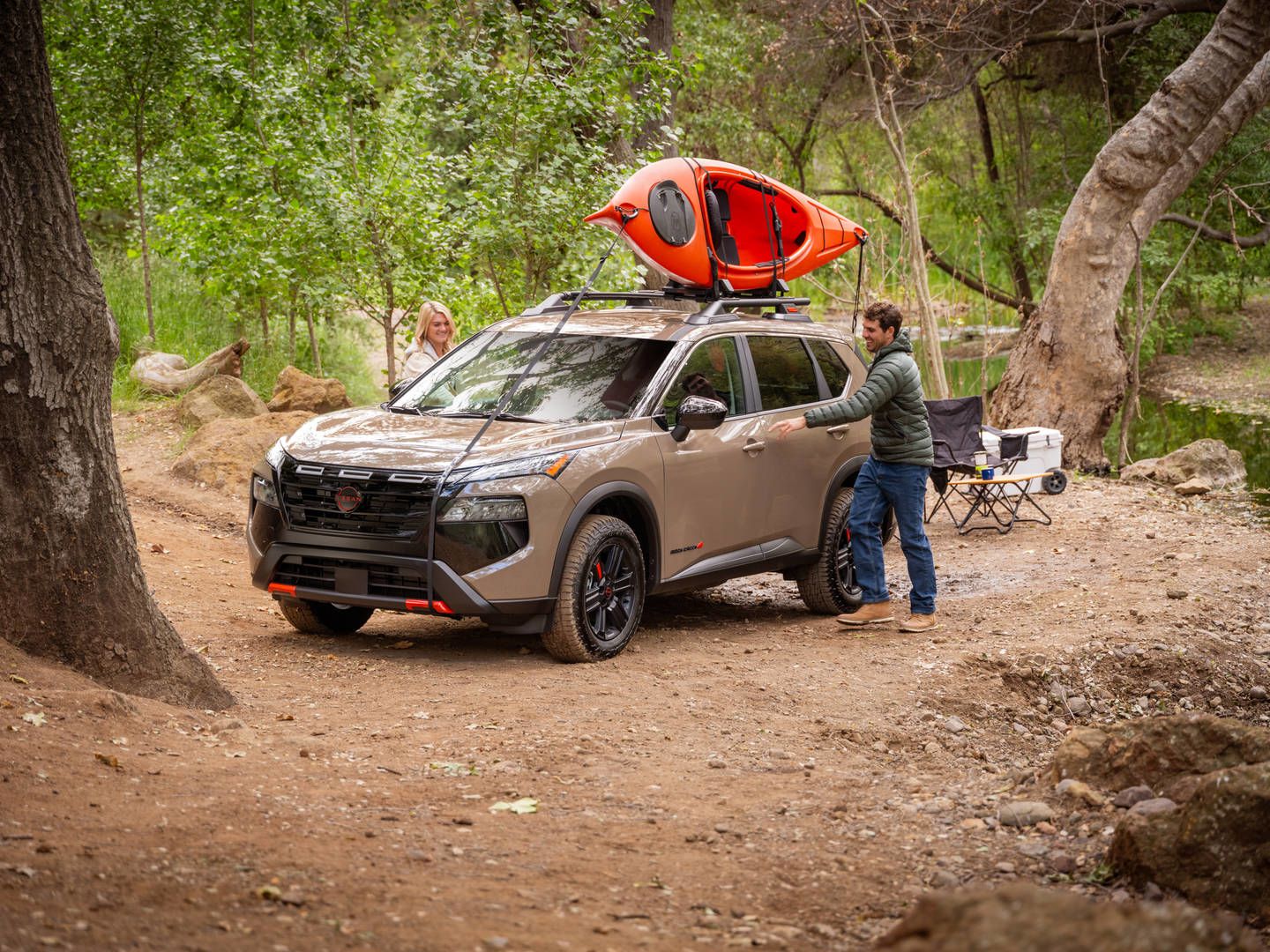 Is Intelligent AWD Standard on the 2026 Nissan Rogue Rock Creek and What Off-Roading Additions Does the Trim Add?