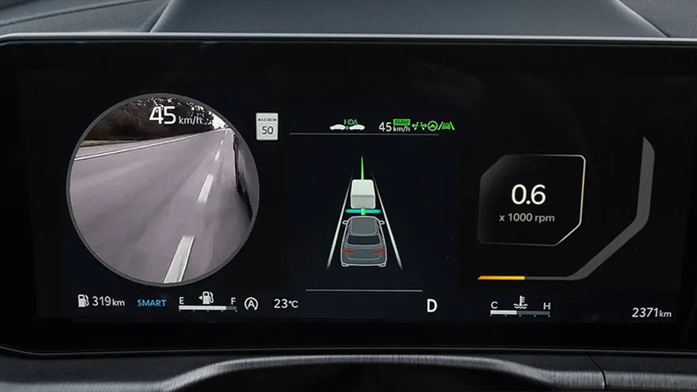 Fonction de s&eacute;curit&eacute; du SUV compact Kia Sportage : syst&egrave;me de surveillance des angles morts