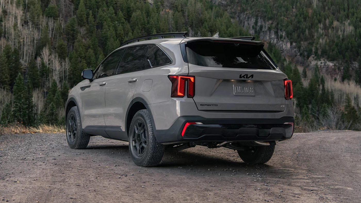 Vue arrière du Kia Sorento 2026