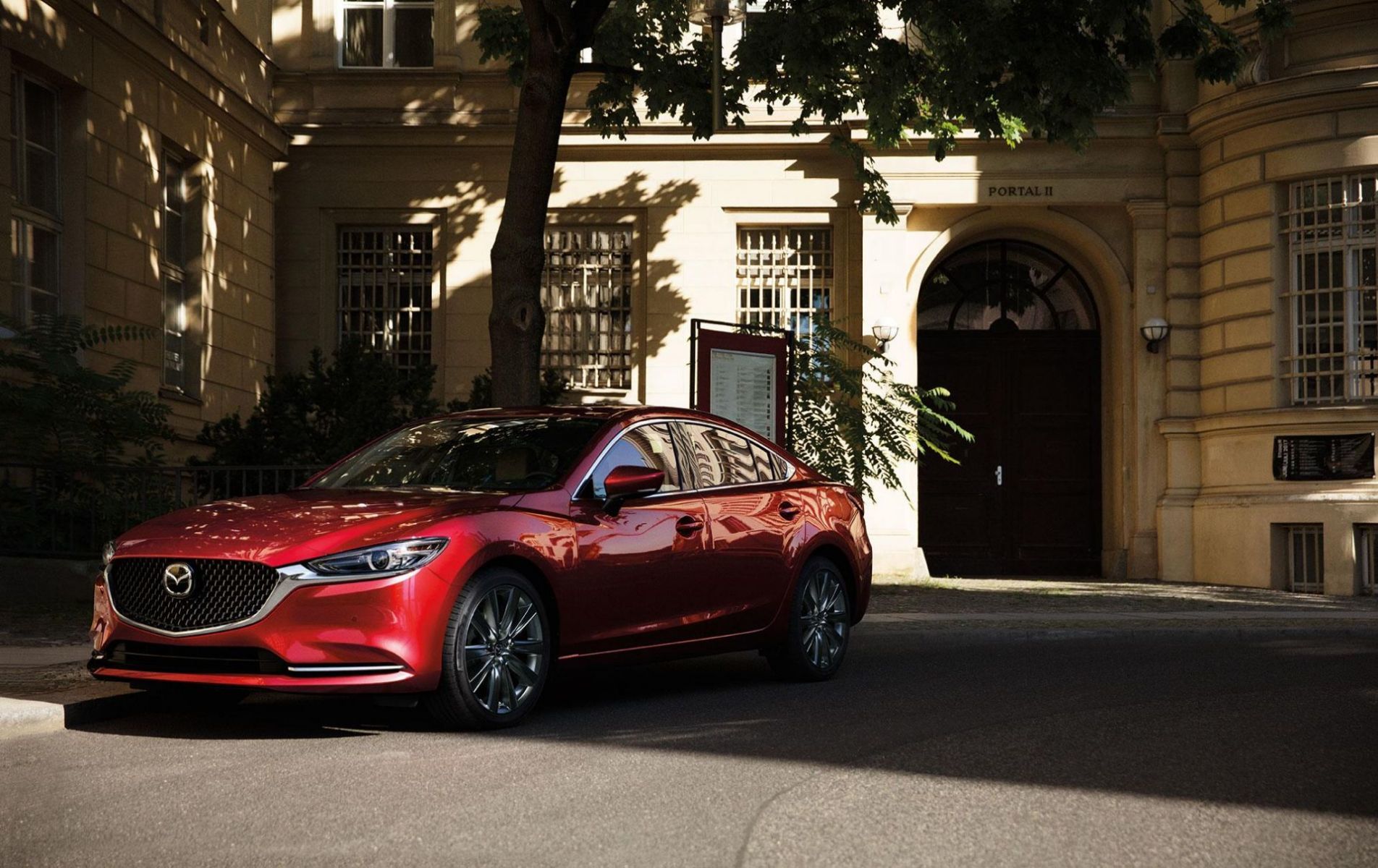 The enhanced sophistication of the Mazda6