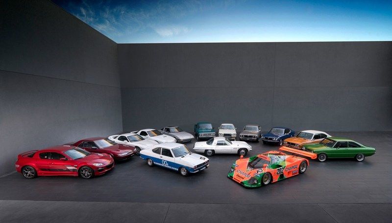 Mazda célèbre le 50e anniversaire de son moteur rotatif