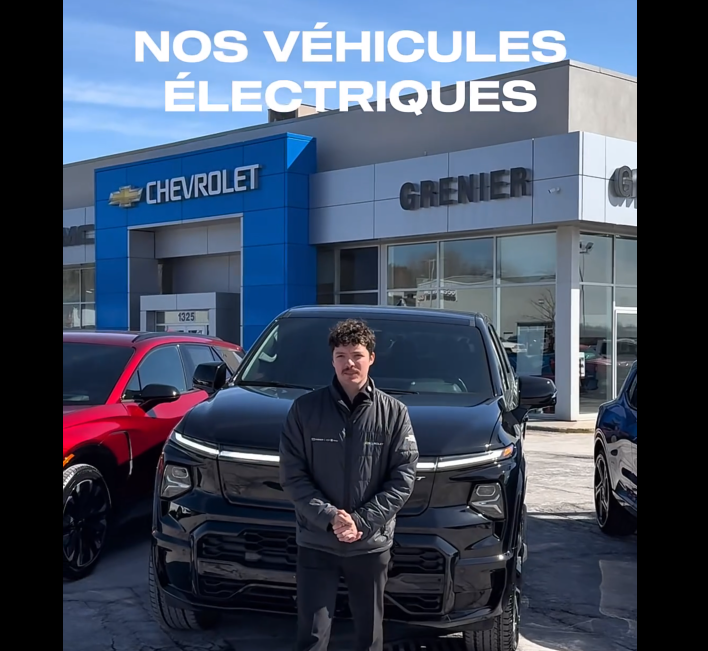 Passez à l’électrique avec Grenier Chevrolet !