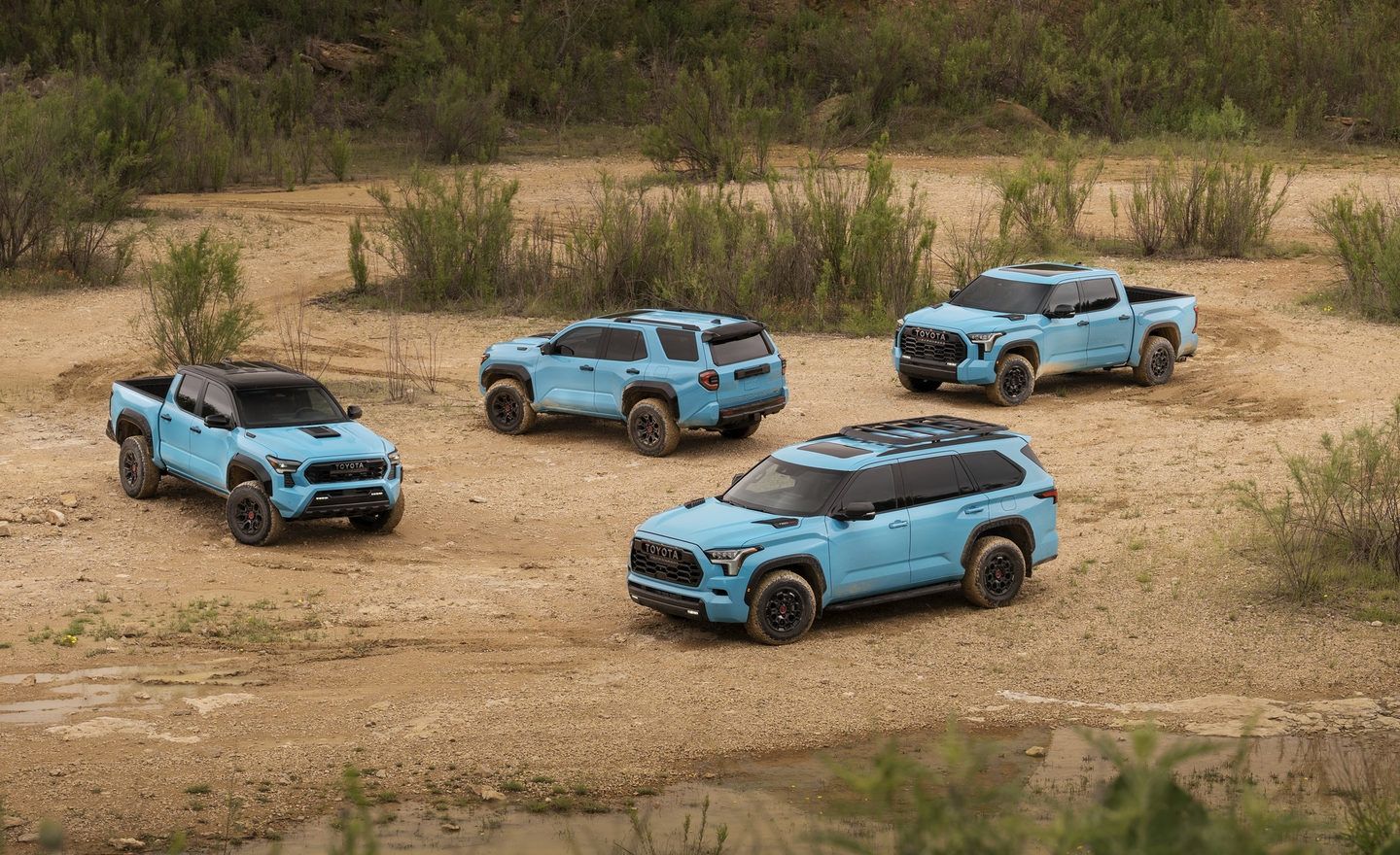 Le bleu Nouvelle Vague: une couleur osée pour les versions TRD Pro des 4Runner, Tacoma, Tundra et Sequoia