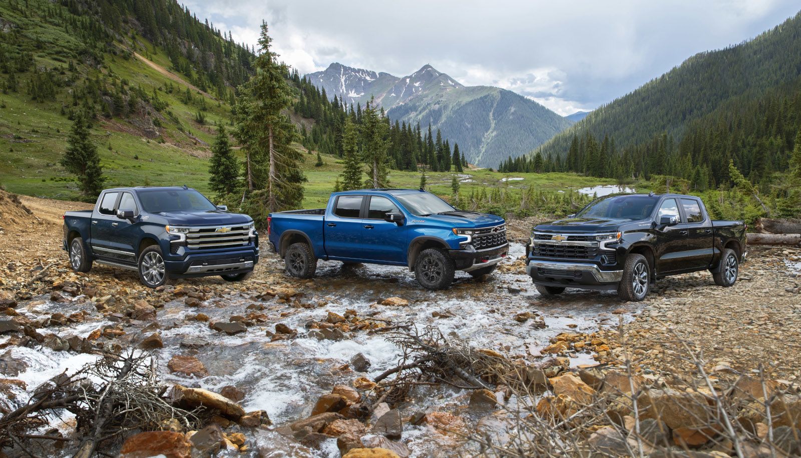 Guide complet des versions du Chevrolet Silverado 1500 2026 : du WT au ZR2