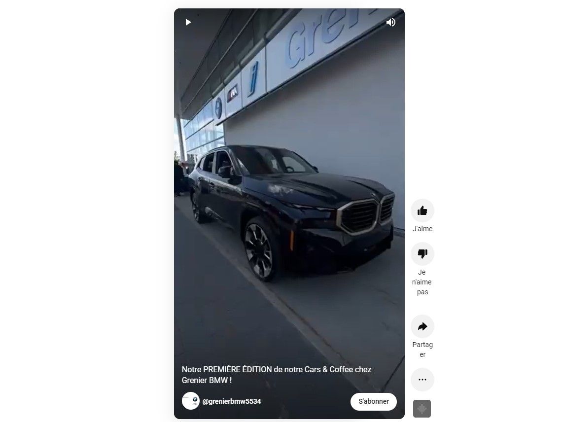 Our very FIRST Cars & Coffee event at Grenier BMW