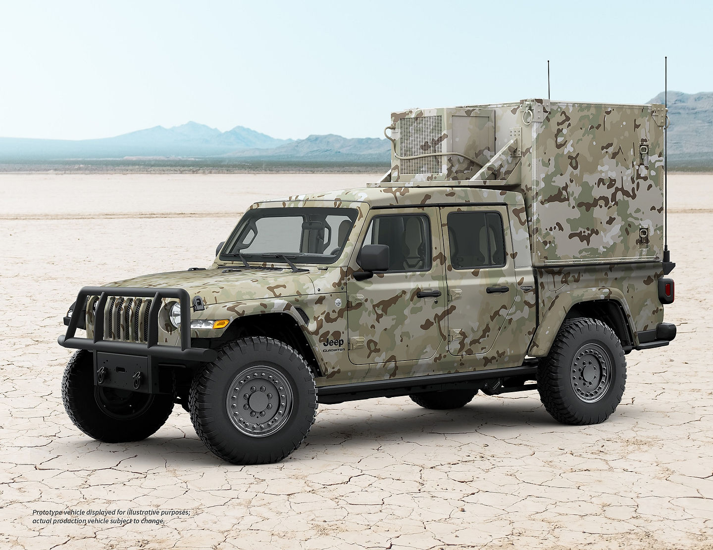 Le Jeep Gladiator pourrait devenir un véhicule d’armé