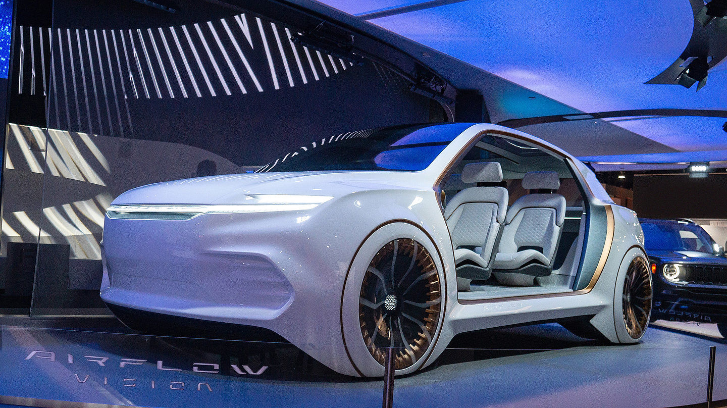 Chrysler surprend tout le monde au CES avec le concept Airflow