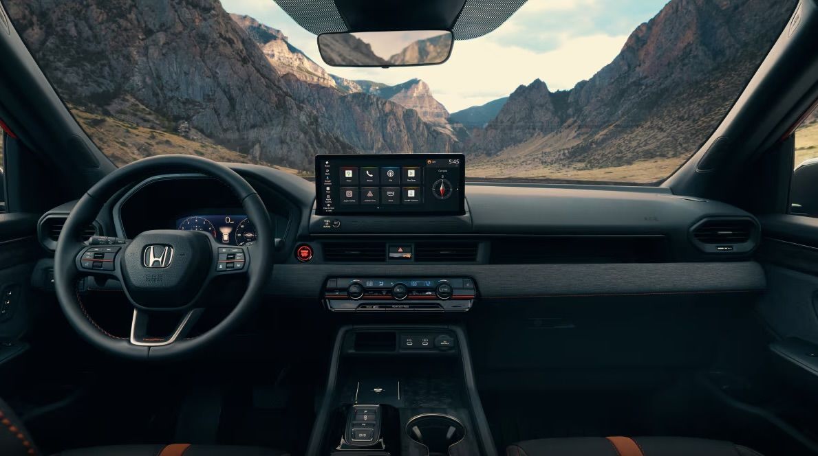 Design intérieur du Honda Passport 2026