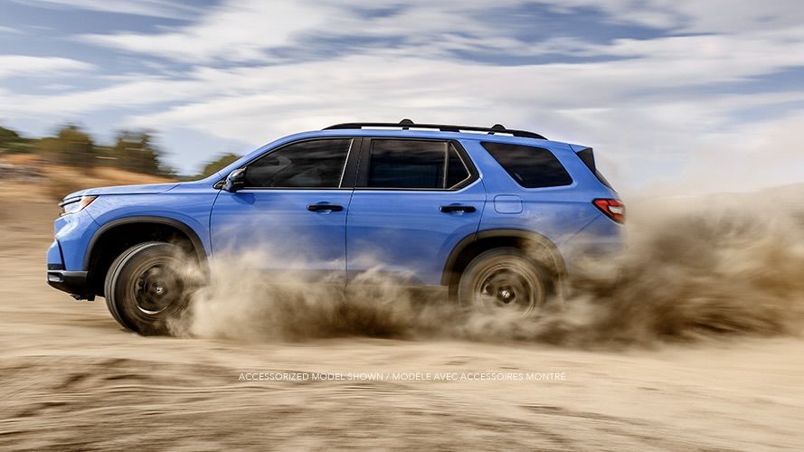 Le Honda Pilot 2025 démontre toute sa performance.