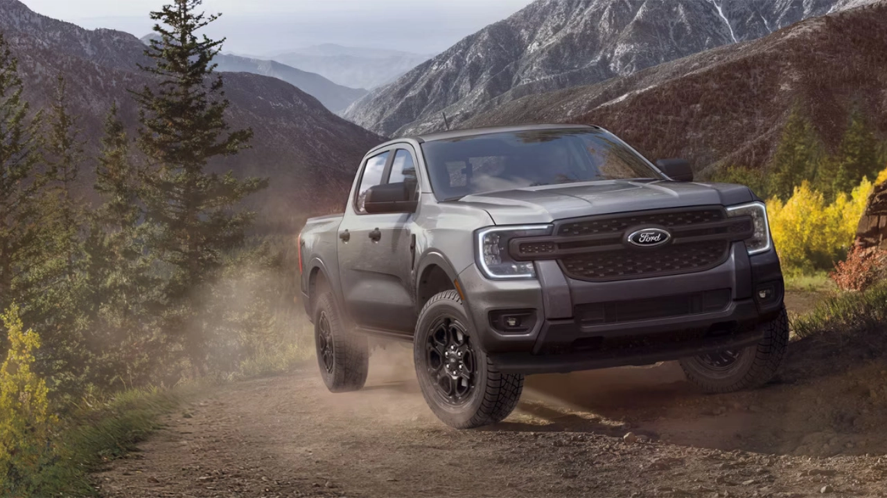 front side view of a 2026 Ford Ranger