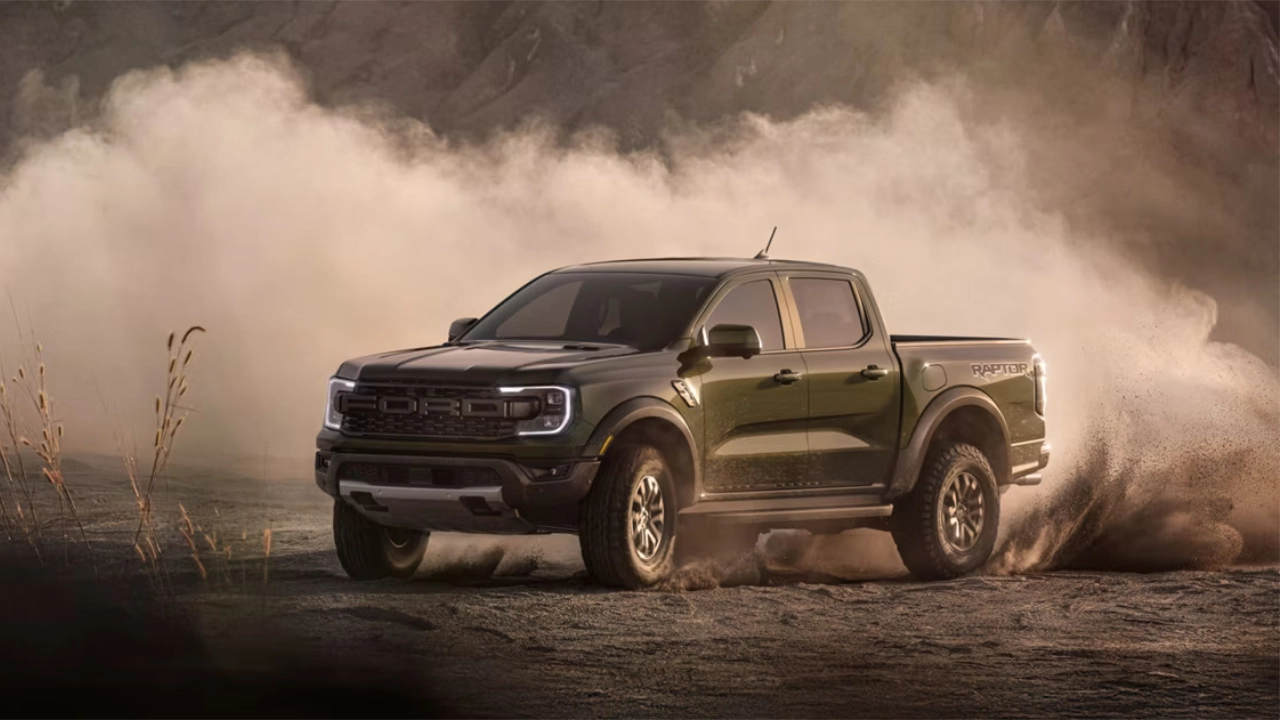 front side view of a 2026 Ford Ranger