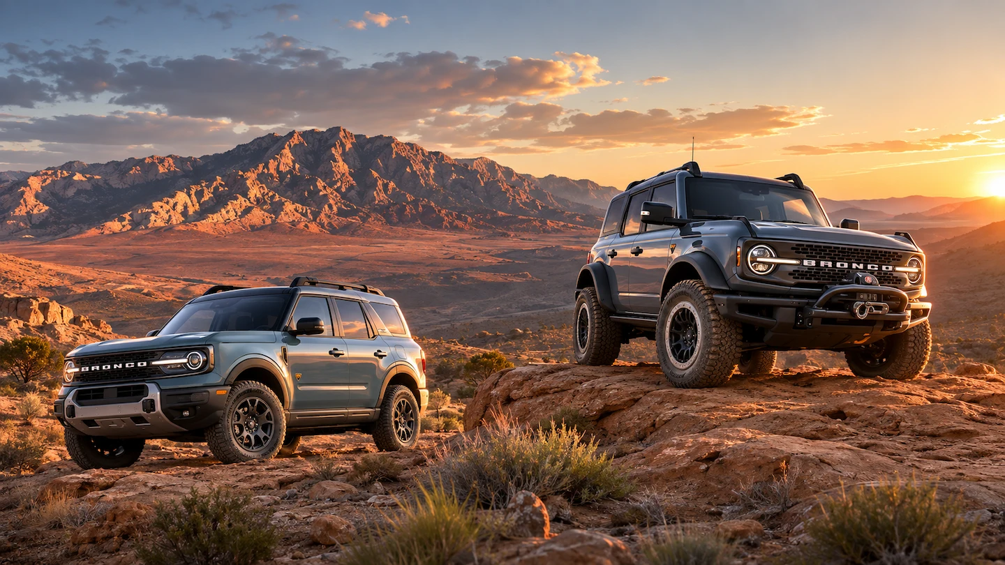 2026 Ford Bronco vs. Bronco Sport: which model suits you best?
