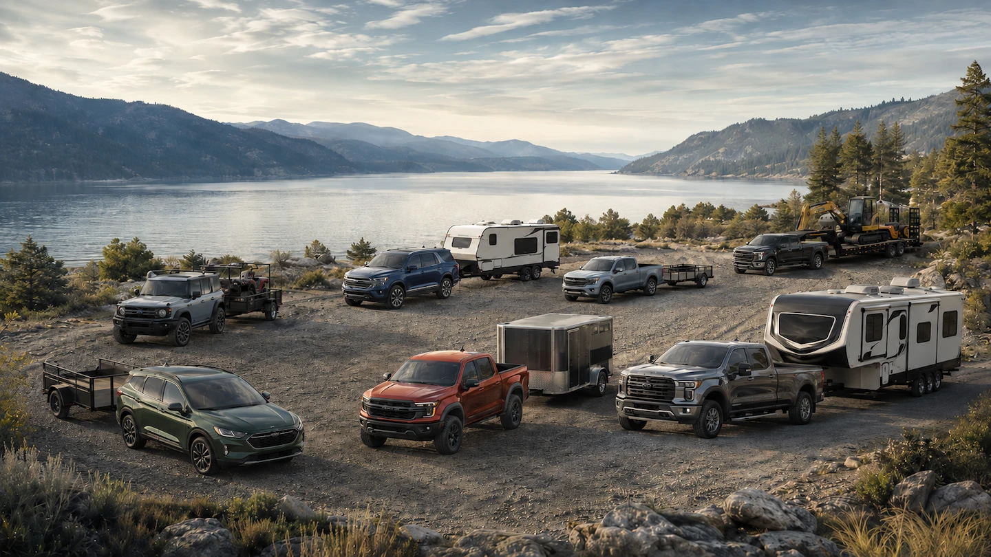 Ford towing capacities: the full lineup