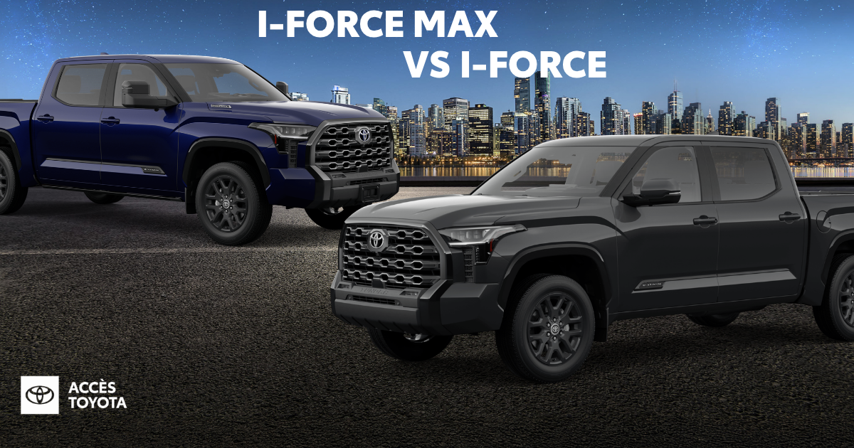 i-FORCE vs i-FORCE MAX : Quel moteur choisir pour le Tundra 2026 ?