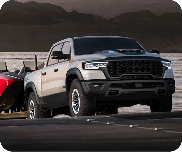 Ram 1500 2026 en remorquage.