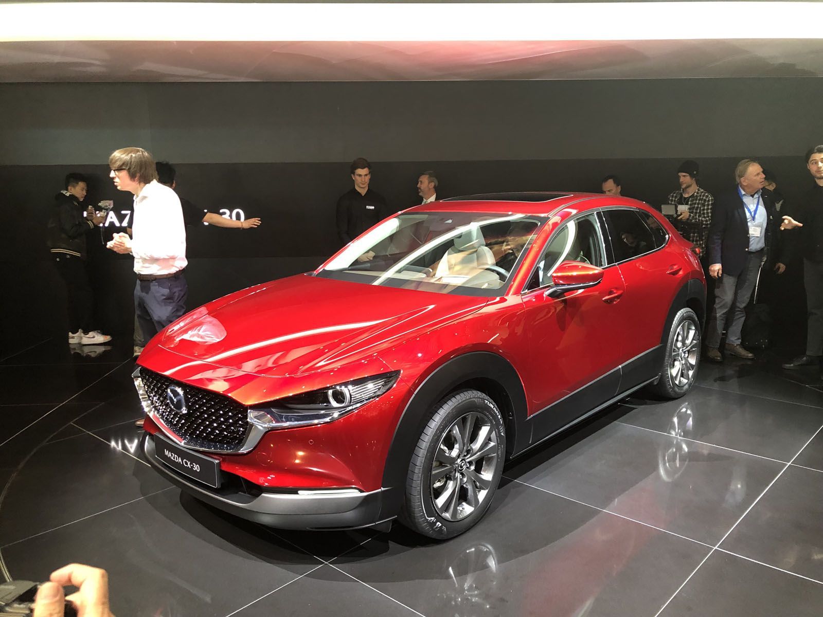 Premières images de Mazda CX-30 au salon de l’auto de Genève 2019