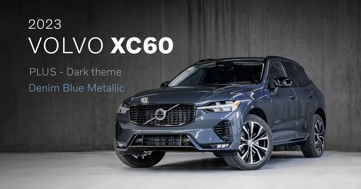 Volvo XC60 2023 PLUS DARK DENIM BLUE Pictures