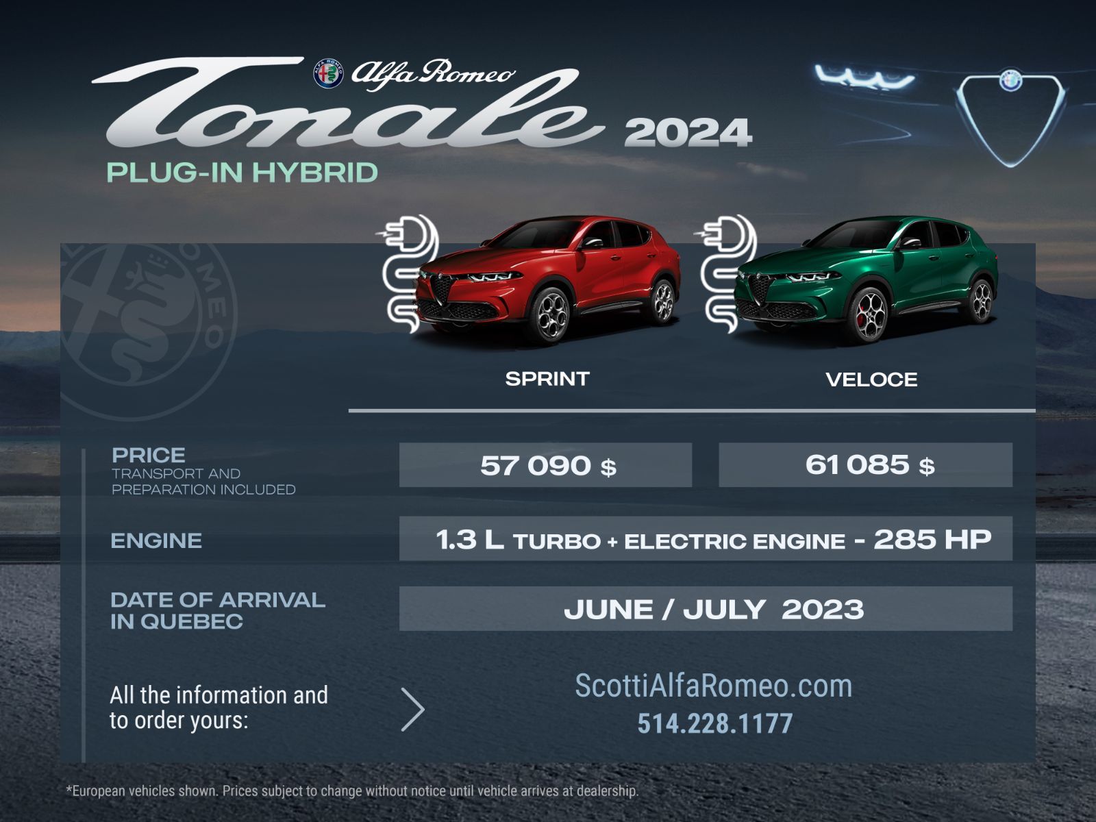 Alfa Romeo Tonale 2024: very attractive prices