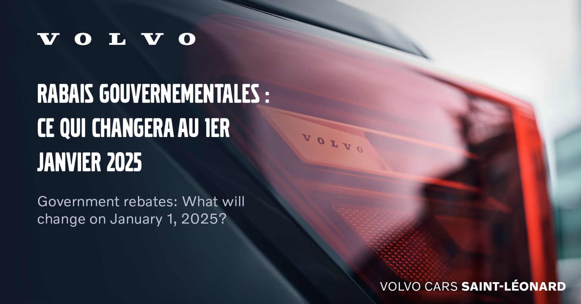 Government rebates: What will change on January 1, 2025?