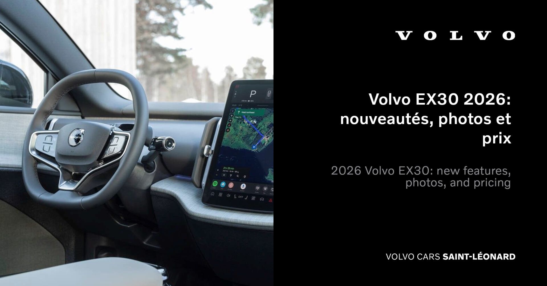 Volvo EX30 2026: nouveautés, photos et prix